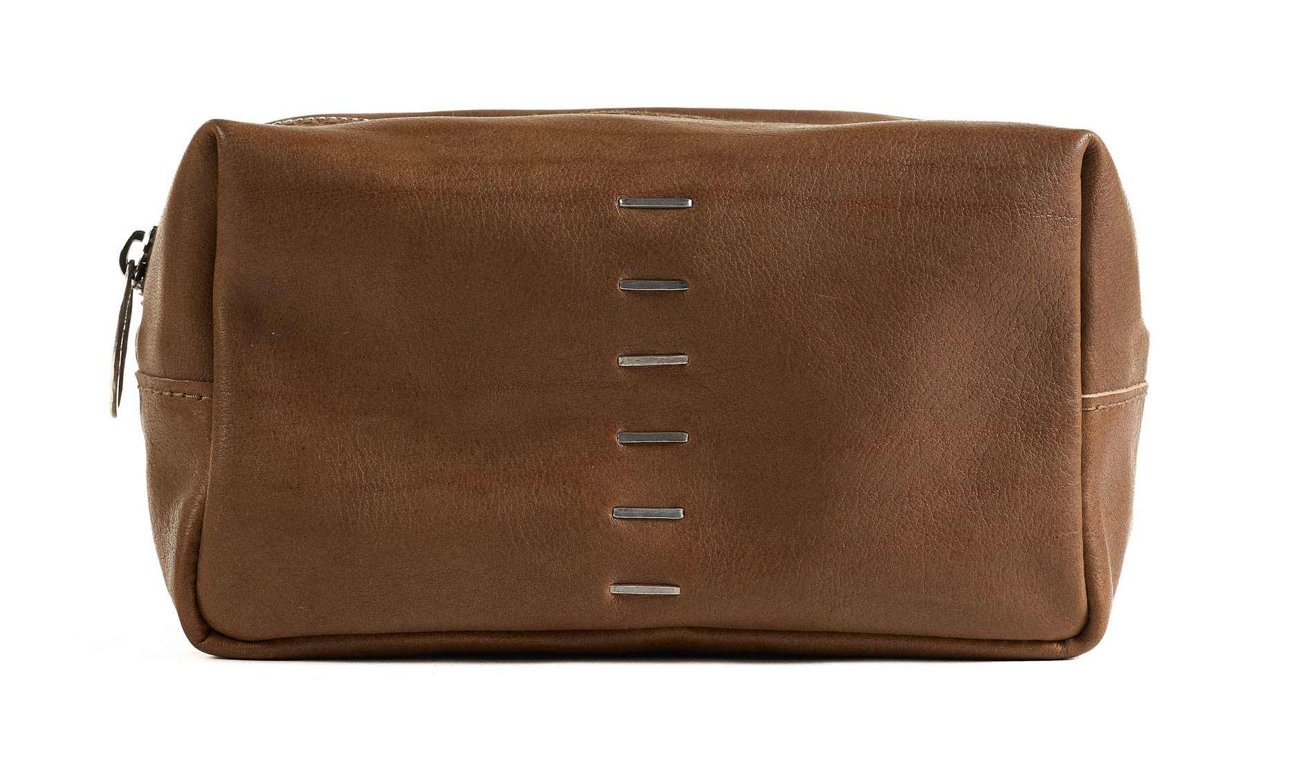 daniele basta leather and silver bags - FRONT
